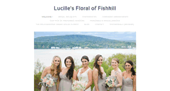 Desktop Screenshot of lucillesfloraloffishkill.com